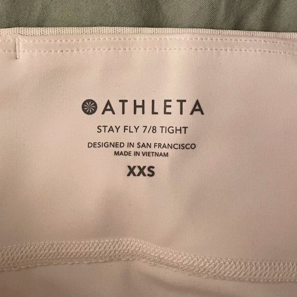 Athleta Stay Fly Reflective 7/8 Tight Leggings - Size XXS - Picture 5 of 6